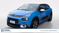 Spring blu /tetto bianco Usata 2020 Citroën C3 PureTech Due volumi | 9900 € (Buon prezzo)