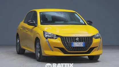Giallo Usata 2022 Peugeot 208 Active Due volumi | 12.997 € (Buon prezzo)