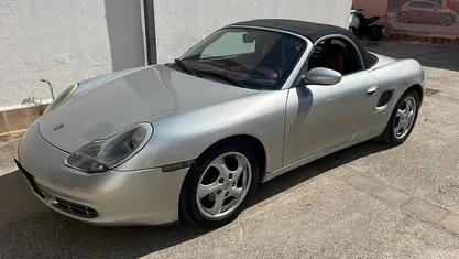 Usata Porsche Boxster 204 CV (150 kW) 1996 Argento Cabrio