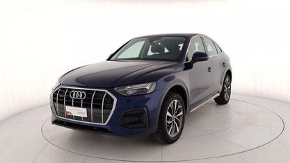Usata Audi Q5 Sportback Advanced 204 CV (150 kW) 2023 Blu metallizzato SUV