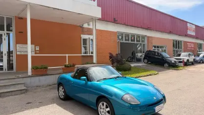 Usata Fiat Barchetta 131 CV (96 kW) 1997 Blu/azzurro Cabrio