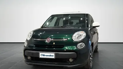 Usata Fiat 500L Lounge 120 CV (88 kW) 2017 Verde tetto bianco Monovolume