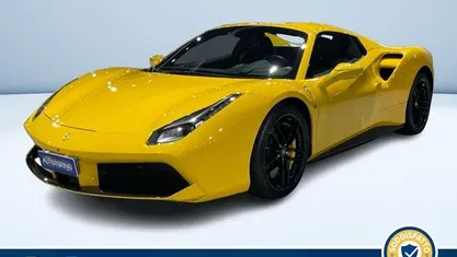 Usata Ferrari 488 670 CV (492 kW) 2019 Giallo metallizzato Cabrio