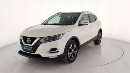 Usata Nissan Qashqai N-Connecta 116 CV (85 kW) 2018 Bianco metallizzato SUV