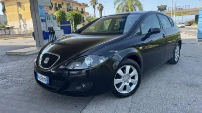 Usata Seat Leon Stylance 102 CV (75 kW) 2008 Nero Utilitaria