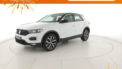 Usata VW T-Roc Style 116 CV (85 kW) 2020 Pure white nero SUV