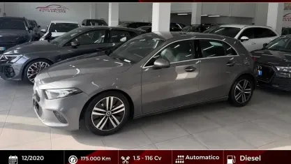 Occasion Mercedes A180 116 ch (85 kW) 2020 Gris Berline