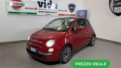 Usata Fiat 500 Lounge 69 CV (50 kW) 2015 Rosso Berlina