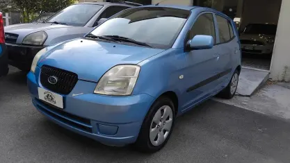 Usata Kia Picanto Spirit 61 CV (44 kW) 2006 Blu Utilitaria
