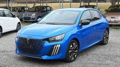Usata Peugeot 208 Allure 101 CV (74 kW) 2024 Blu Utilitaria