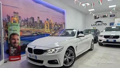 Bianco Usata 2015 BMW 420 M Sport Cabrio | 18.500 € (Buon prezzo)