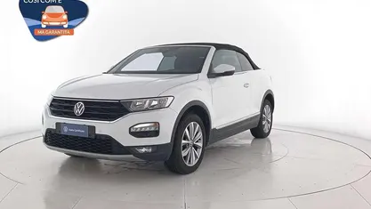 Usata VW T-Roc Style 116 CV (85 kW) 2021 Pure white nero SUV