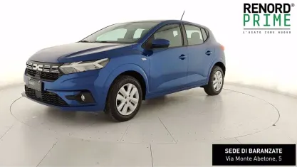 Usata Dacia Sandero Expression 91 CV (66 kW) 2023 Blu scuro