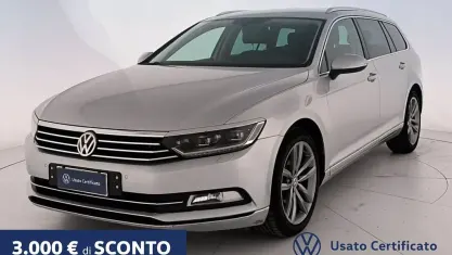 Usata VW Passat Highline 150 CV (110 kW) 2017 Argento riflesso met Station wagon