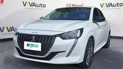 Usata Peugeot 208 Active 75 CV (55 kW) 2022 Bianco Utilitaria