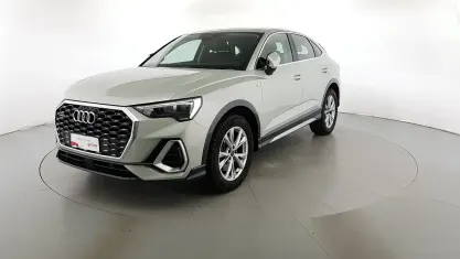 Usata Audi Q3 Sportback S-Line 245 CV (180 kW) 2021 Argento rugiada met SUV