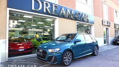 Usata Audi A1 S-Line 150 CV (110 kW) 2019 Verde pastello Utilitaria