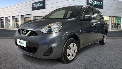 Usata Nissan Micra Visia 80 CV (58 kW) 2016 Grigio Utilitaria