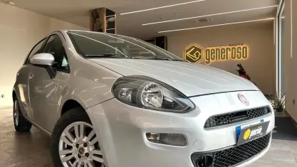 Usata Fiat Punto S 85 CV (62 kW) 2014 Grigio Utilitaria