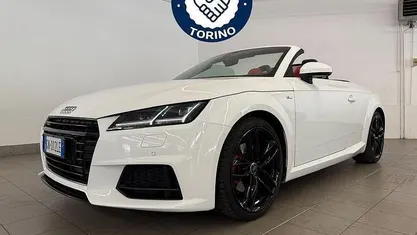 Usata Audi TT Roadster S-Line 184 CV (135 kW) 2016 Bianco Cabrio