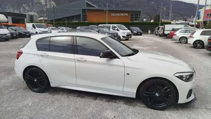 Usata BMW 118 M Sport 136 CV (100 kW) 2017 Bianco Utilitaria