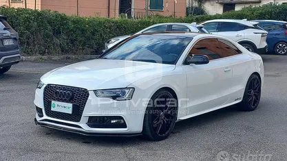 Usata Audi A5 Ambiente 177 CV (130 kW) 2013 Bianco Coupé