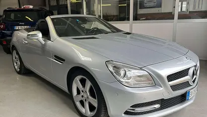 Argento Usata 2014 Mercedes SLK200 Premium Cabrio | 20.999 € (Buon prezzo)