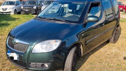 Usata Skoda Roomster Style 86 CV (63 kW) 2008 Verde Monovolume
