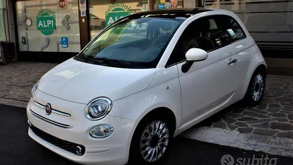 Usata Fiat 500 Lounge 69 CV (50 kW) 2018 Bianco Berlina