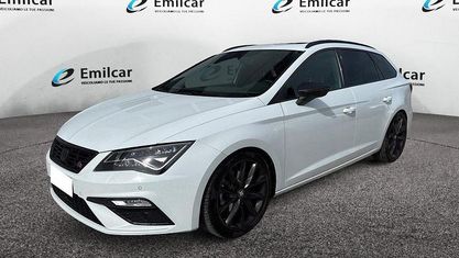 Usata Seat Leon ST FR 131 CV (96 kW) 2020 Bianco Station wagon