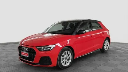 Usata Audi A1 Advanced 116 CV (85 kW) 2019 Rosso misano con tetto grigio manhattan SUV