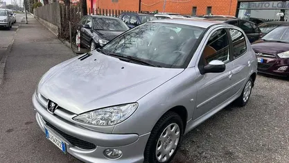 Usata Peugeot 206 75 CV (55 kW) 2007 Grigio Berlina