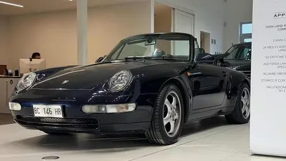 Usata Porsche 911 Carrera Cabriolet 272 CV (200 kW) 1994 Blu Cabrio