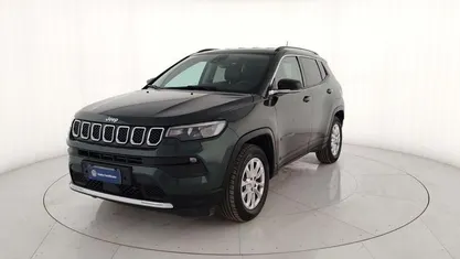 Usata Jeep Compass Limited 190 CV (139 kW) 2021 Verde metallizzato SUV