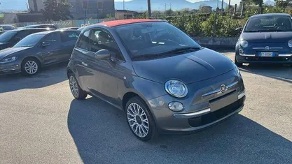 Giallo Usata 2014 Fiat 500 Lounge Cabrio | 9200 € (Buon prezzo)