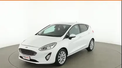 Gebraucht Ford Fiesta Titanium 86 PS (63 kW) 2017 Weiß Kleinwagen