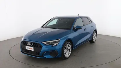 Usata Audi A3 Sportback e-tron 110 CV (80 kW) 2023 Blu Utilitaria