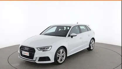 Usata Audi A3 Admired 116 CV (85 kW) 2019 Bianco Berlina