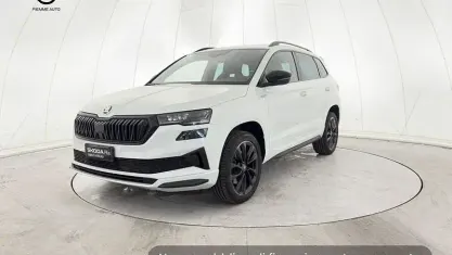 Usata Skoda Karoq SportLine 116 CV (85 kW) 2022 Bianco SUV