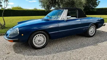 Usata Alfa Romeo Spider 128 CV (94 kW) 1970 Bluazzurro Cabrio