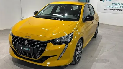Usata Peugeot 208 Active 75 CV (55 kW) 2023 Giallo Utilitaria