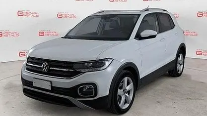 Usata VW T-Cross Advance 110 CV (80 kW) 2021 Bianco SUV
