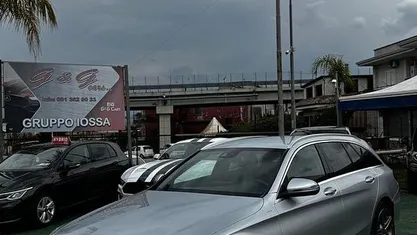 Usata Mercedes C220 Premium 170 CV (125 kW) 2017 Grigio Station wagon