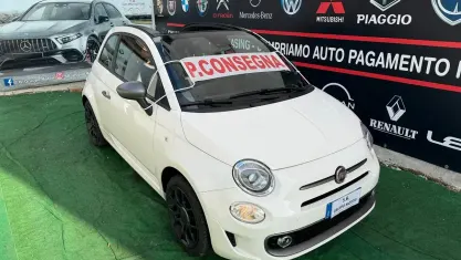 Usata Fiat 500C Sport 69 CV (50 kW) 2019 Bianco Cabrio