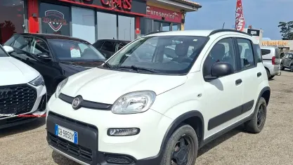 Usata Fiat Panda 4x4 S 85 CV (62 kW) 2020 Bianco Utilitaria