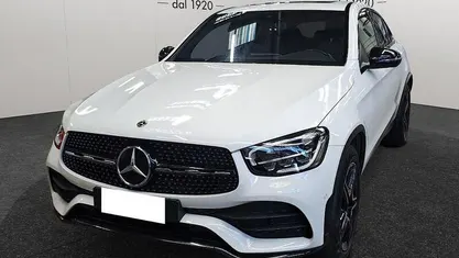 Usata Mercedes GLC220 Edition 194 CV (142 kW) 2022 Bianco Coupé