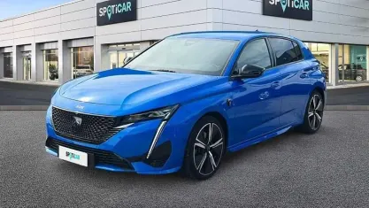 Usata Peugeot 308 GT 131 CV (96 kW) 2022 Blu celebes Berlina
