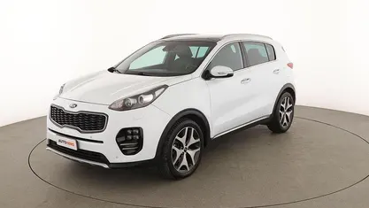 Usata Kia Sportage GT-Line 140 CV (102 kW) 2017 Bianco SUV