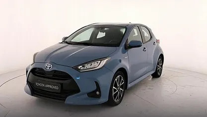 Usata Toyota Yaris Hybrid Trend 116 CV (85 kW) 2021 Blu Berlina