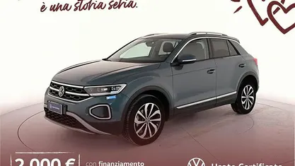 Usata VW T-Roc Style 116 CV (85 kW) 2022 Petroleum blue metallizzato SUV